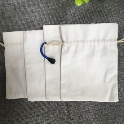 Custom logo small cotton jewelry pouch With the Best Quality