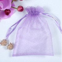 custom logo jewelry bags organza bags drawstring