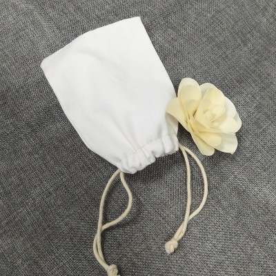 wholesale cotton fabric small drawstring bag